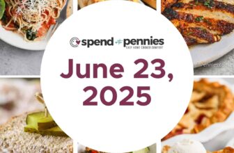 Weekly Meal Plan June 23, 2025