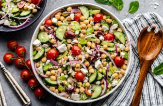 Mediterranean Chickpea Salad