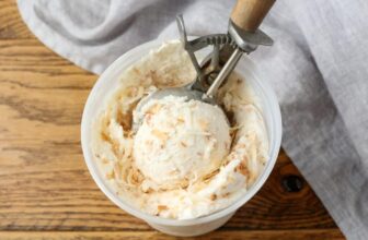 Toasted Coconut Ice Cream – Barefeet in the Kitchen