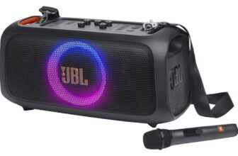 The JBL PartyBox Speaker With Built-in Lights and Wireless Mic Is at Its Lowest Price of the Year