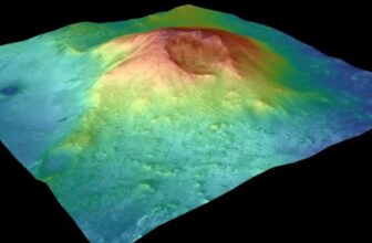 Astronomers Find Hidden Volcano on Mars