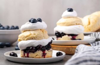 Blueberry Shortcake (Easy Summer Dessert!)