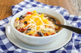 10 Minute Southwest Chicken Soup